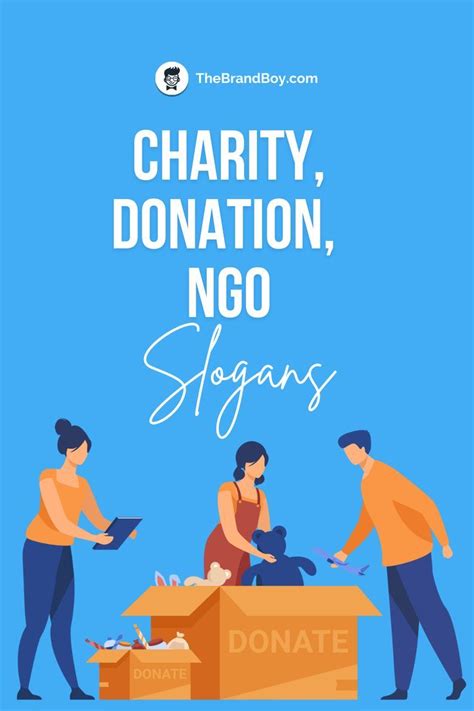760+ Charity, Donation and NGO Slogans, taglines (Generator + Guide).
